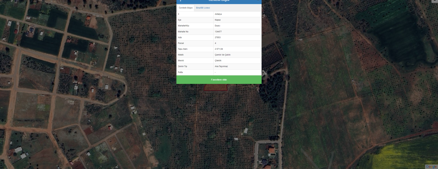 Premium Land for Sale in Antalya, Adjacent to Serene Forest