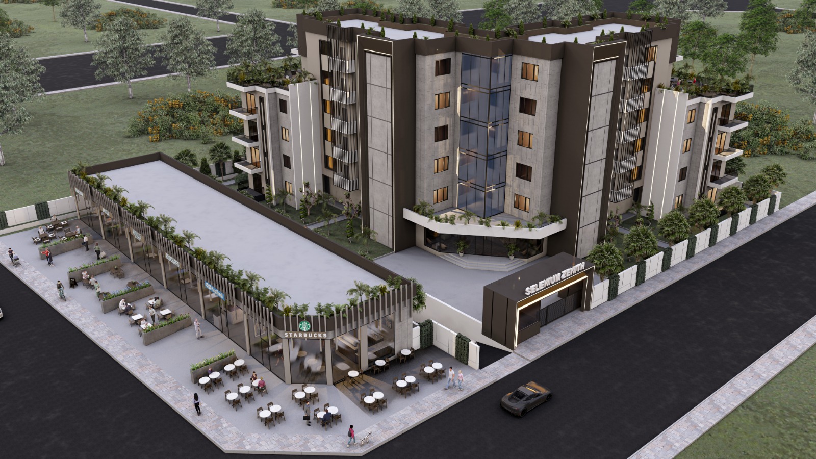 Antalya'da Satılık Premium İki Yatak Odalı Daireler
