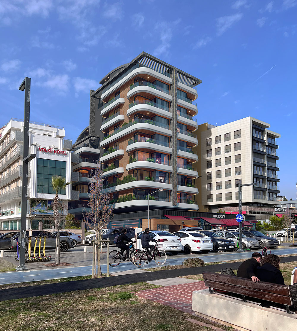 Şehir Manzaralı Lüks Daireler Antalya'da