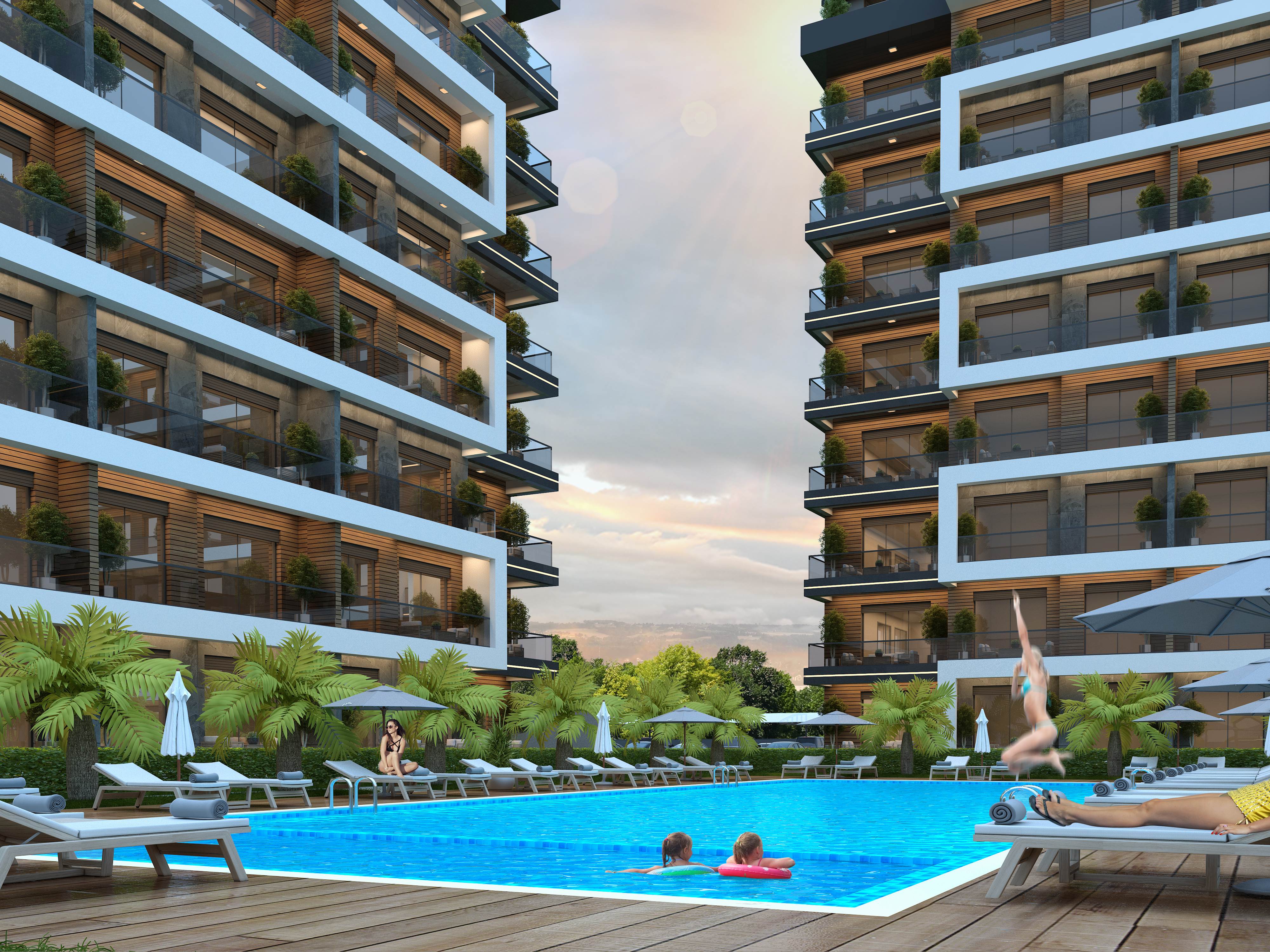 Luxury Apartments for Turkish Citizenship in Antalya