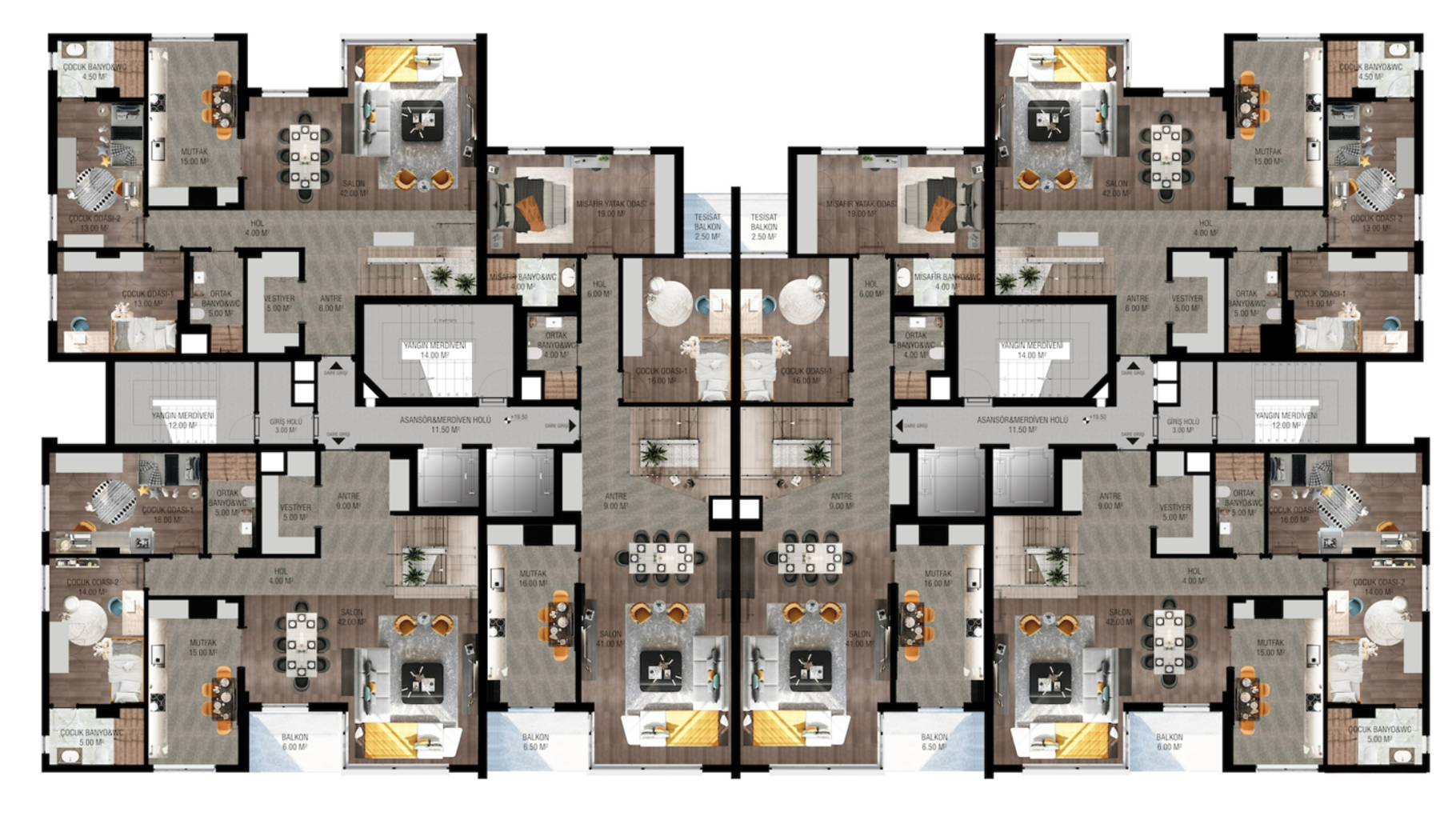Premium Luxury Apartments for Sale in Antalya Konyaaltı