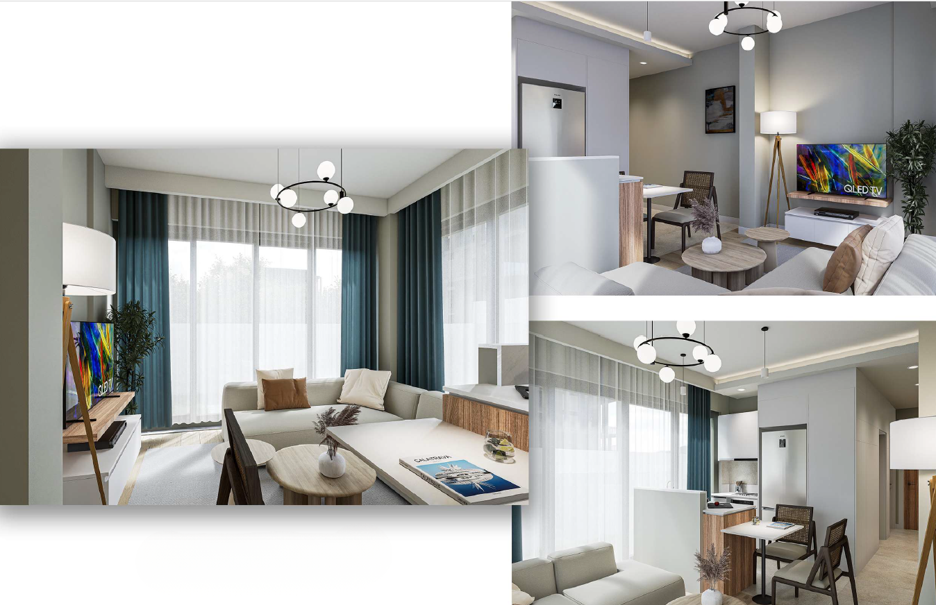 Luxury Modern Apartments for Sale in Antalya Near Lara Beach