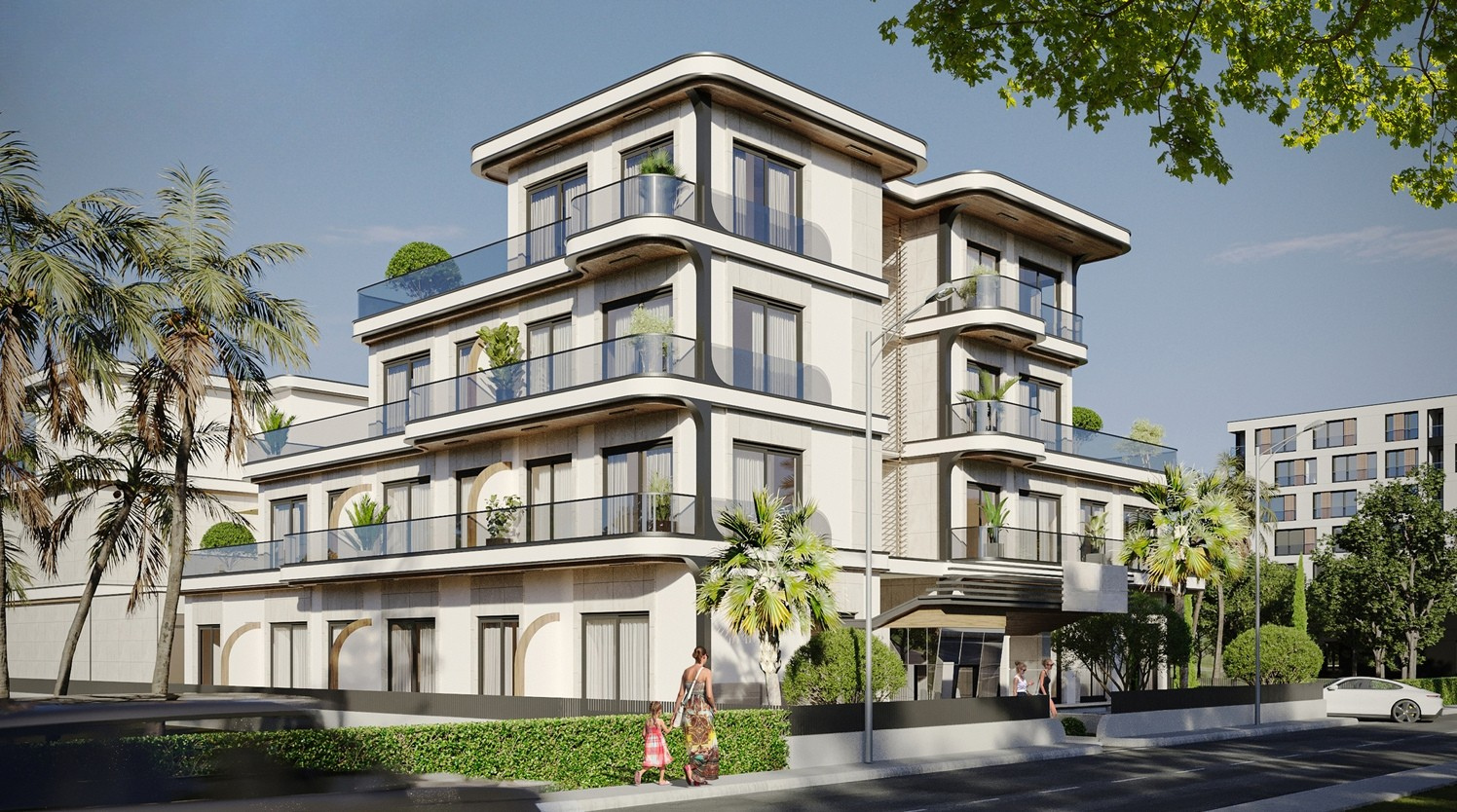 Antalya'da Modern Daireler – Olağanüstü Yatırım Fırsatı