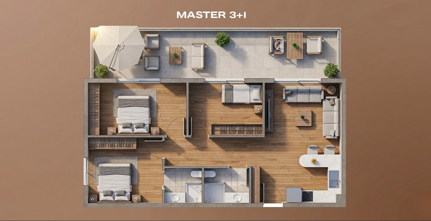 Antalya'da Modern Daireler – Olağanüstü Yatırım Fırsatı