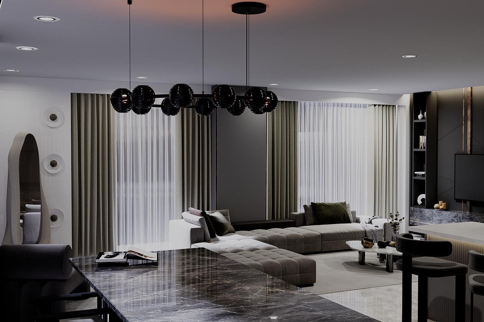 Luxury 6-Bedroom Triplex Villa in Molla Yusuf - Turkish Citizenship Eligible