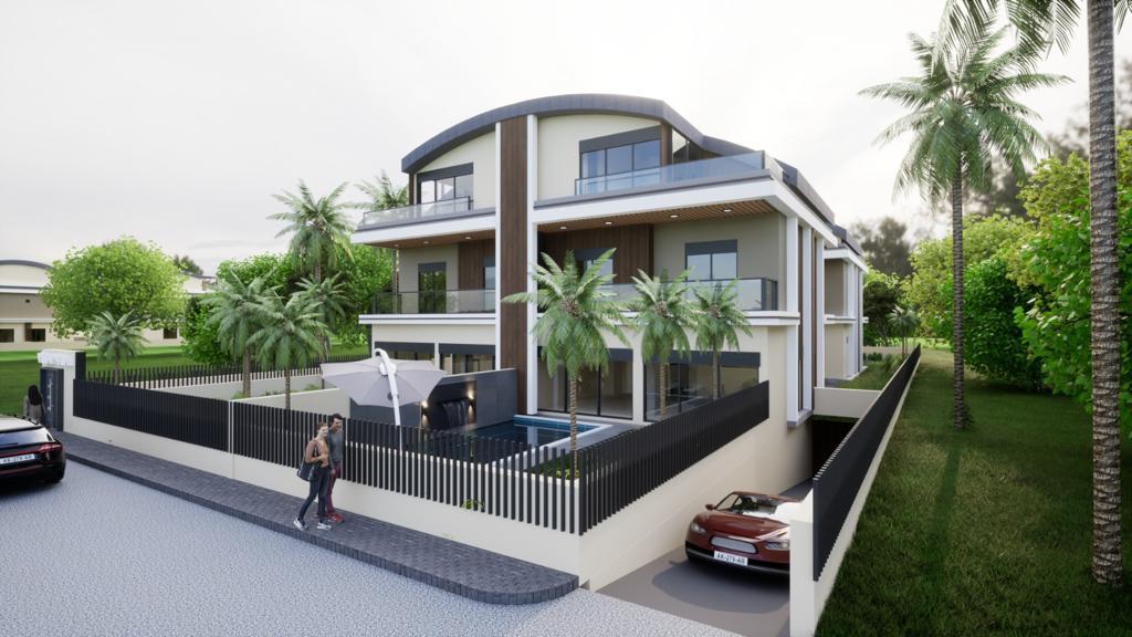 Luxury 6-Bedroom Triplex Villa in Molla Yusuf - Turkish Citizenship Eligible