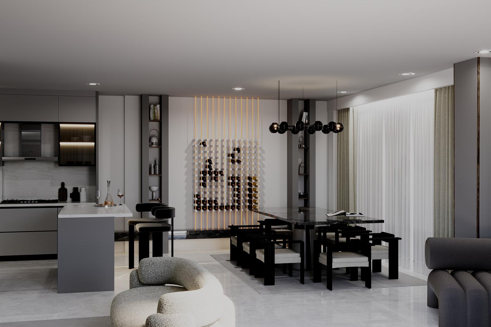 Luxury 6-Bedroom Triplex Villa in Molla Yusuf - Turkish Citizenship Eligible