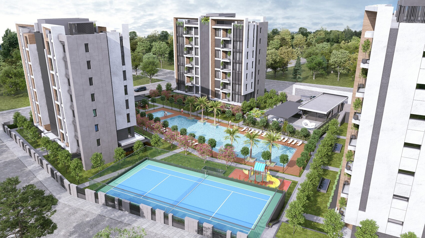 Antalya Lara'da Premium Taksitli Daireler