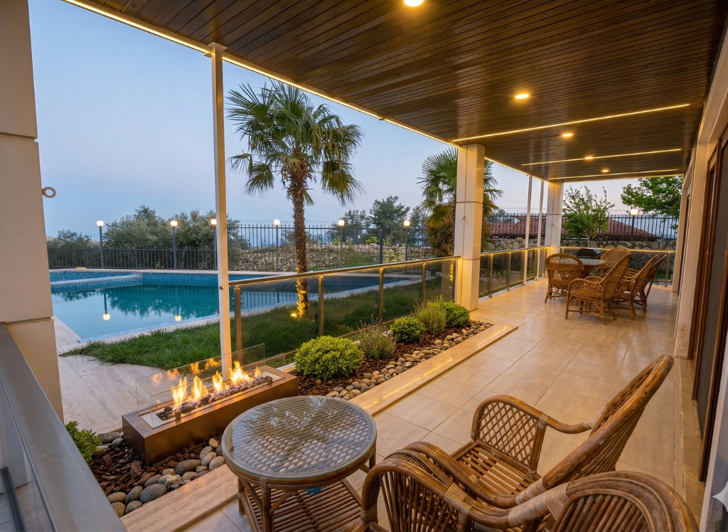 Kemer, Antalya'da Satılık Lüks 5+1 Villa