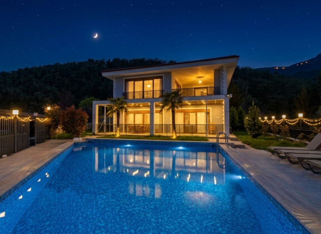 Kemer, Antalya'da Satılık Lüks 5+1 Villa