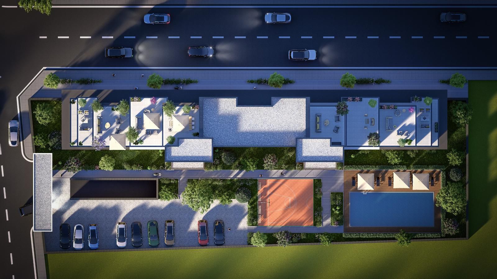 安塔利亚阿尔廷塔什的高端住宅综合体
