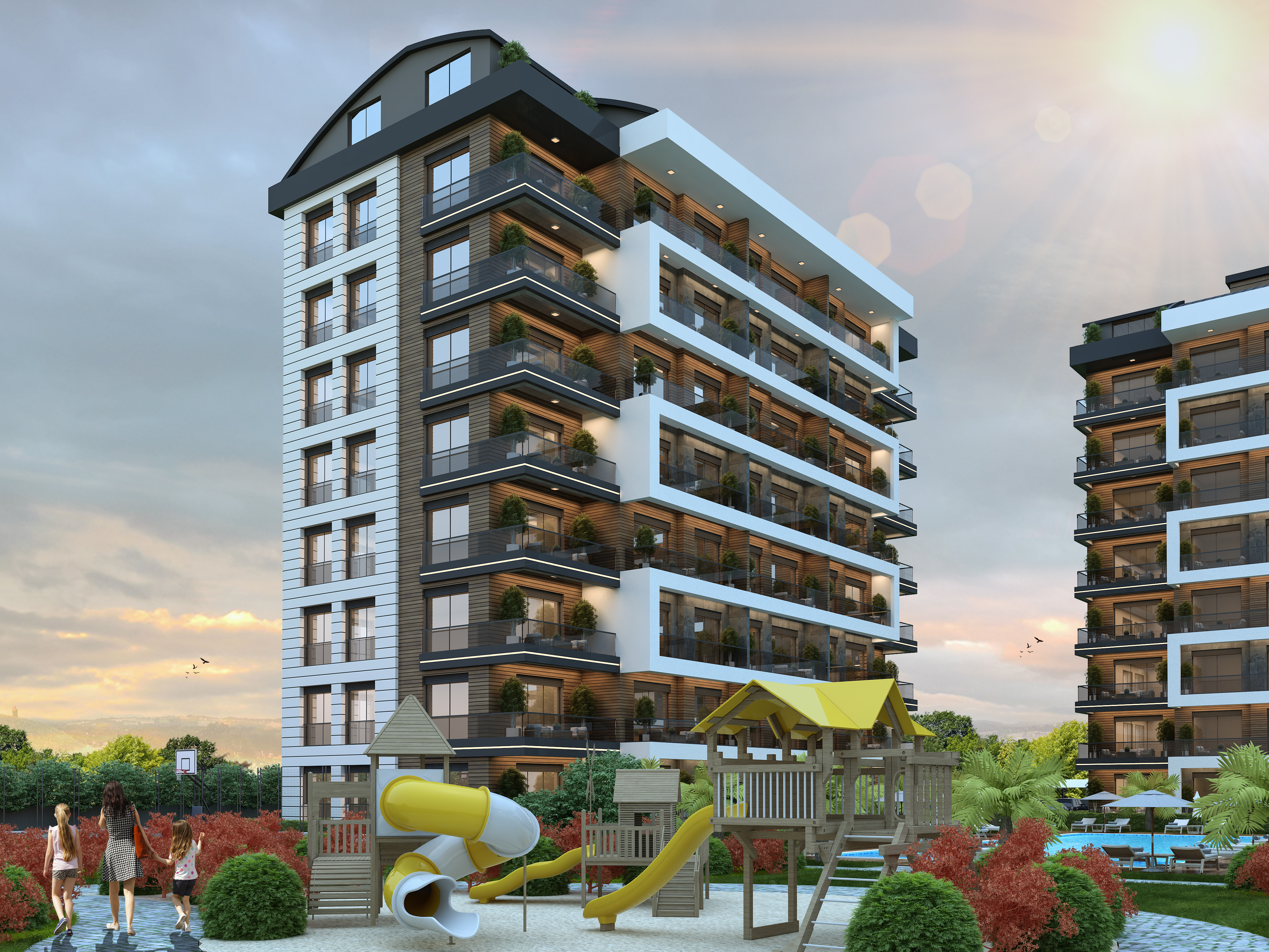 Luxury Apartments for Turkish Citizenship in Antalya