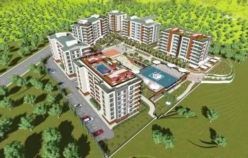 Luxury sea-view apartments for sale in Kepez – Antalya Diamond complex
