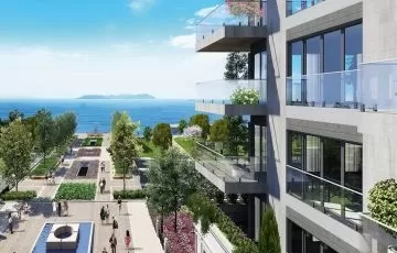 Апартаменты с видом на море в Стамбуле