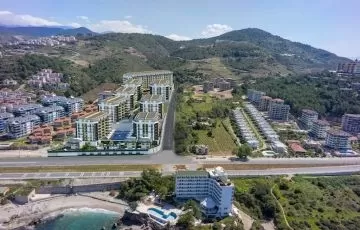 Elegant apartments for sale in Alanya