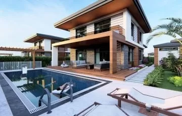 Villas modernes dans le complexe de luxe à vendre à Belek