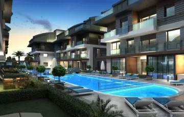 Duplex apartments for sale in Lara Antalya