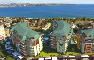 Apartments overlooking the Marmara Sea in Istanbul
