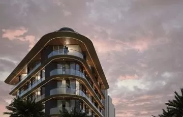 مجمع سكني على البحر مباشرة