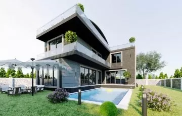 Villa avec système Smart Home à Belek Antalya