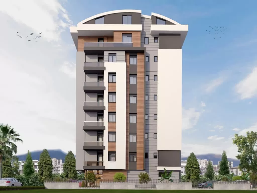 Apartments for sale in a new residential complex in Muratpaşa