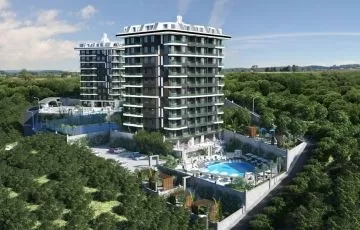 New project suitable for investment in Alanya