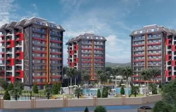 New residential complex in Avsallar