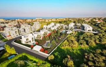 Villa complex near the sea in North Cyprus