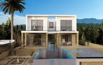 Stand alone villas with sea view in North Cyprus