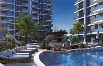 Apartments in the residential compound for sale in Antalya