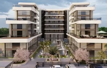 Residence complex eligible for a residence permit in Antalya