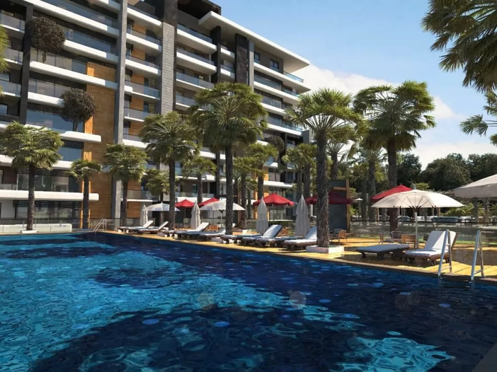 Apartment with modern amenities for sale in Altintas Antalya