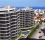 Kuzey Kıbrıs'ta deniz kenarında bir kompleks içinde hazır daireler