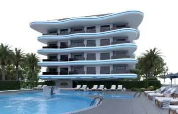 Apartments by the Mediterranean Sea in Alanya