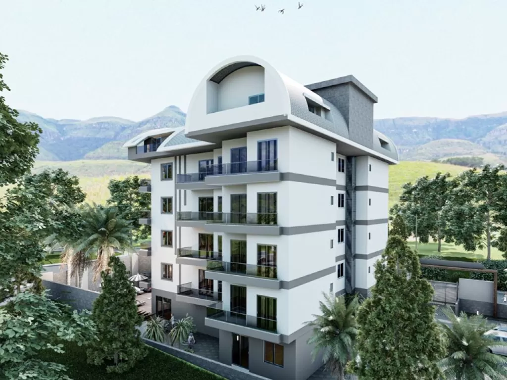Suitable project for obtaining residence in Alanya