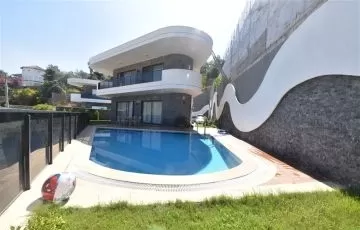 Villa suitable for obtaining Turkish citizenship in Alanya