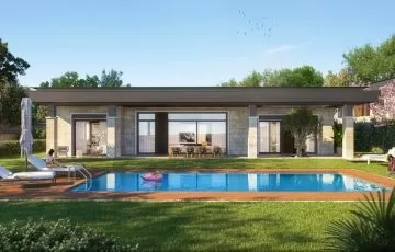 Villas with modern designs in Istanbul