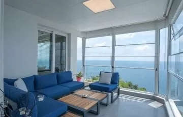 Apartment in Antalya with Sea and Mountain Views