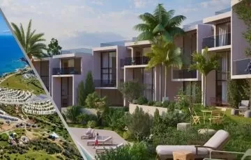 Элитные апартаменты с видом на море на продажу на Северном Кипре.