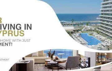 Апартаменты с концепцией пятизвездочного отеля и панорамным видом на море на продажу на Северном Кипре