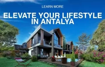 Antalya Yeşilbayır'da yeni villa projesi