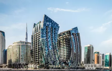 Luxury residences in downtown Dubai