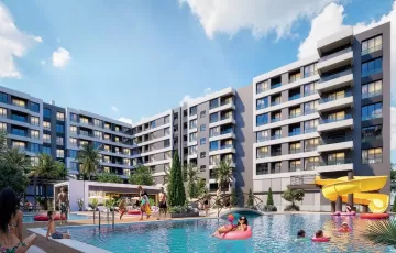 Жилой комплекс с полным спектром услуг в Анталии, расположенный в престижном районе.