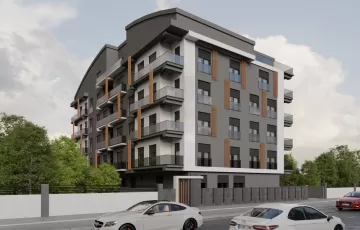 Двухуровневые квартиры в Муратпаше, в 500 м от моря.