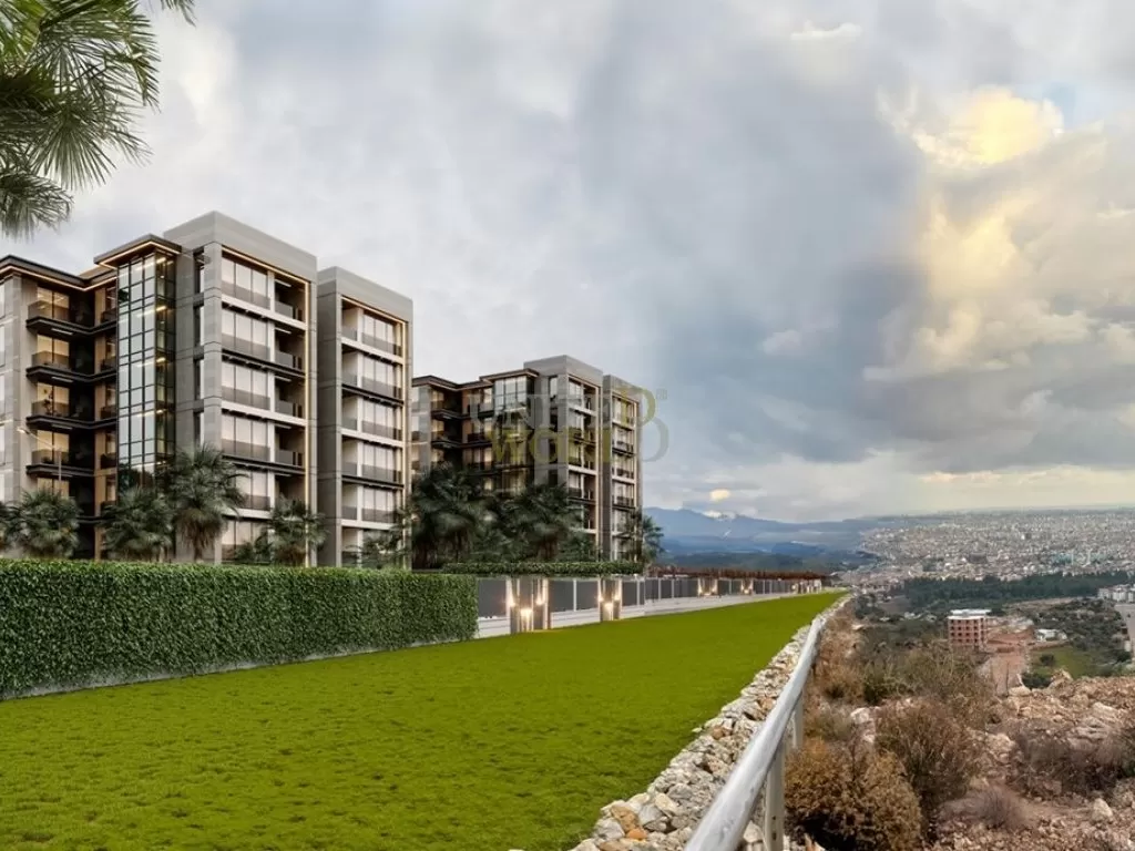 Эксклюзивные апартаменты в Анталии с потрясающим видом.