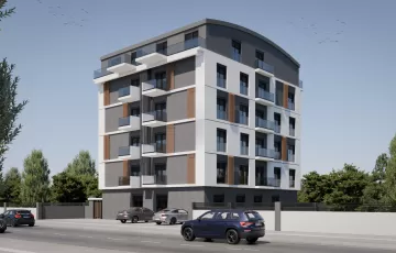 Современные объекты недвижимости в Анталии недалеко от центра города.