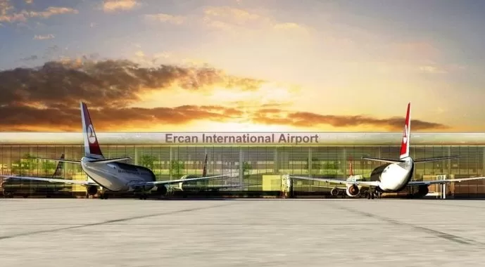В аэропорту Эрджан на Северном Кипре в 2023 году наблюдается рост пассажиропотока на 30%
